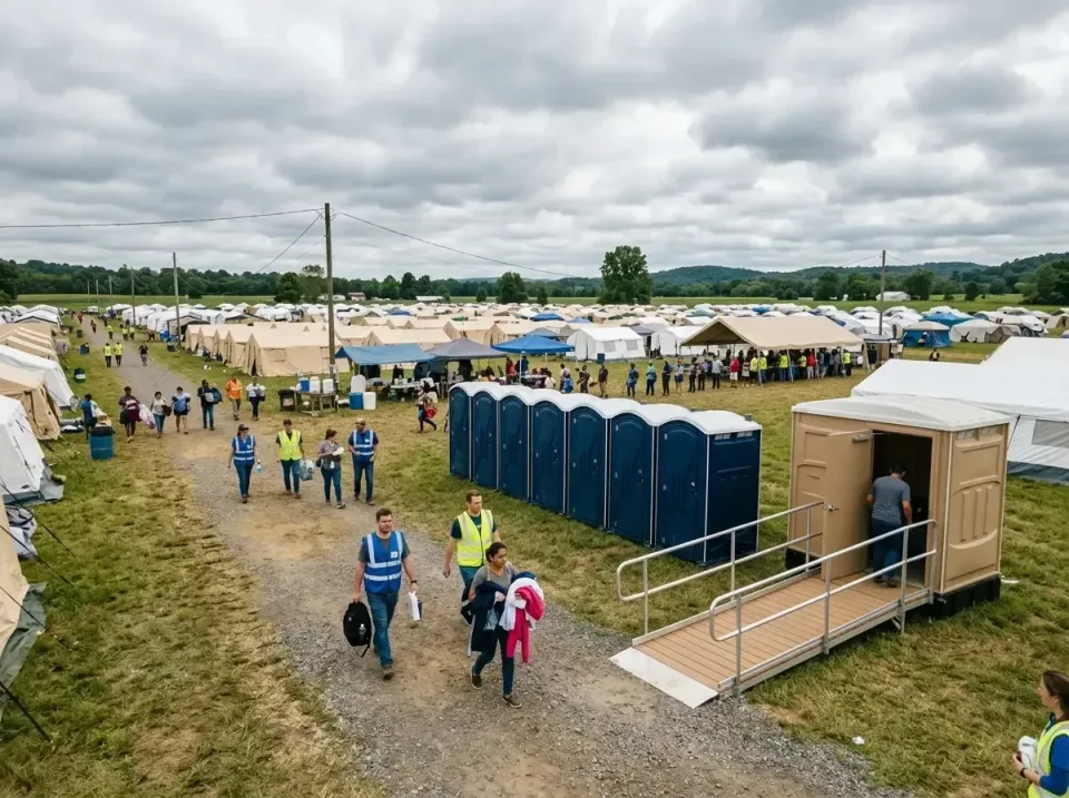 disaster-relief-camp-restrooms-010 — frequently asked questions, Dumpster & Portable Bathrooms Rental in Raven, VA